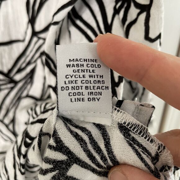 Habitat Clothes To Live In Floral Rusch Top Sz XS - Picture 8 of 9